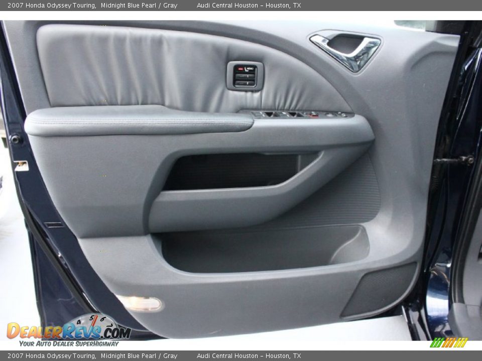 2007 Honda Odyssey Touring Midnight Blue Pearl / Gray Photo #13