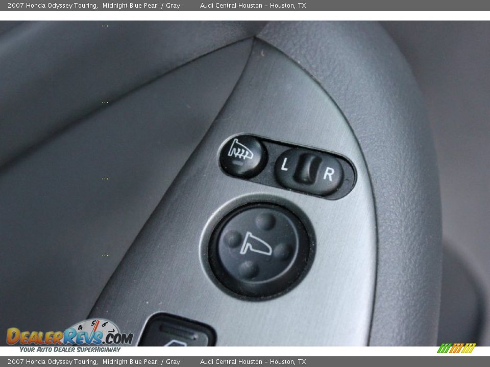 2007 Honda Odyssey Touring Midnight Blue Pearl / Gray Photo #15