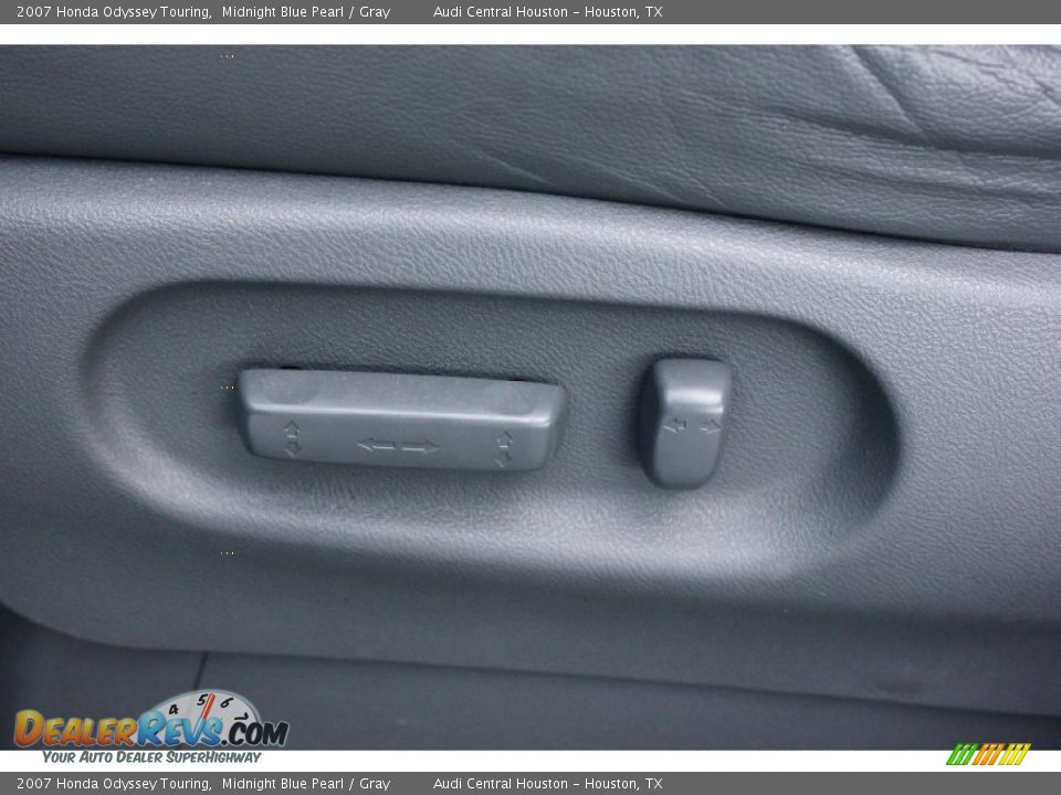 2007 Honda Odyssey Touring Midnight Blue Pearl / Gray Photo #16