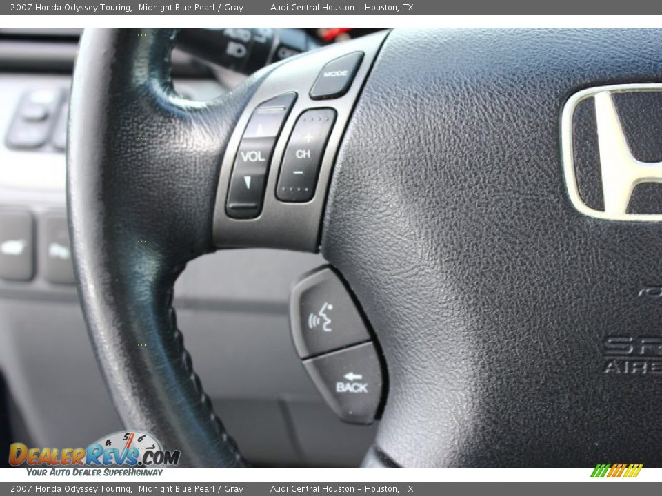 2007 Honda Odyssey Touring Midnight Blue Pearl / Gray Photo #29