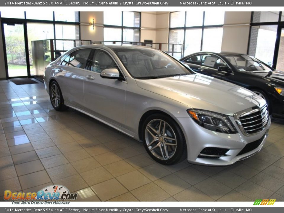 Iridium Silver Metallic 2014 Mercedes-Benz S 550 4MATIC Sedan Photo #1