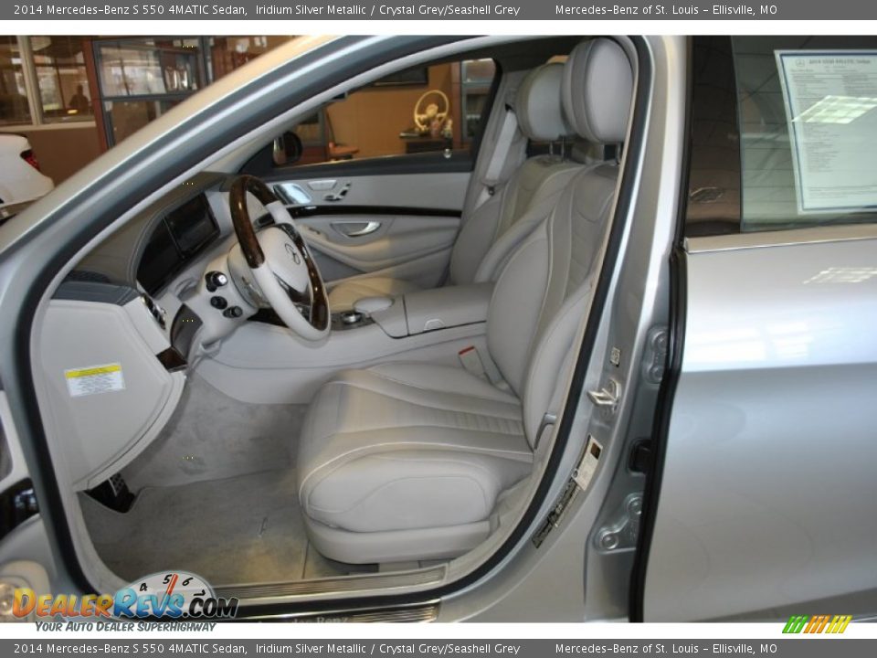 Front Seat of 2014 Mercedes-Benz S 550 4MATIC Sedan Photo #3