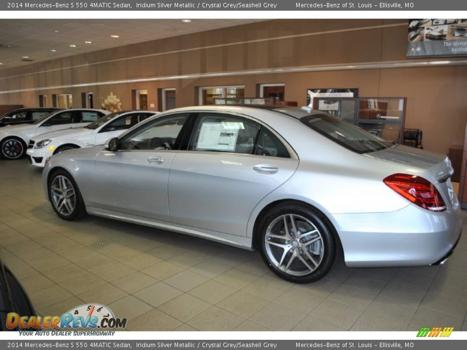 Iridium Silver Metallic 2014 Mercedes-Benz S 550 4MATIC Sedan Photo #5