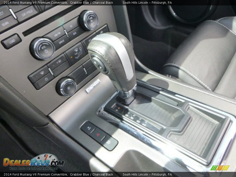 2014 Ford Mustang V6 Premium Convertible Shifter Photo #19