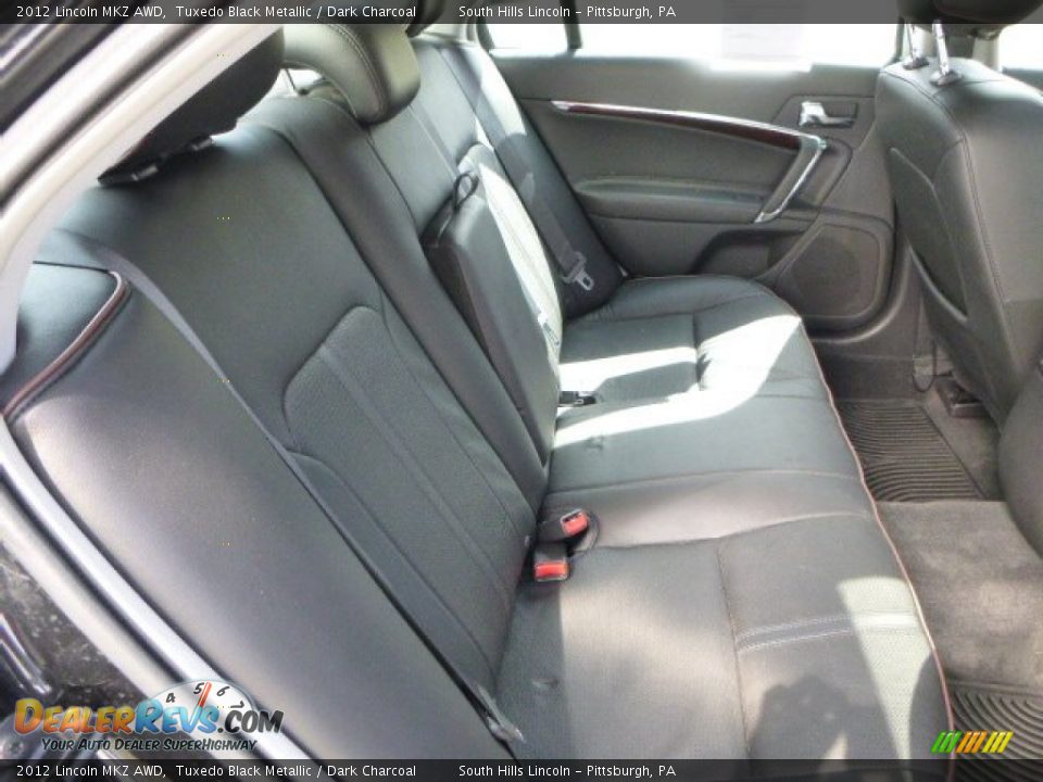 2012 Lincoln MKZ AWD Tuxedo Black Metallic / Dark Charcoal Photo #14