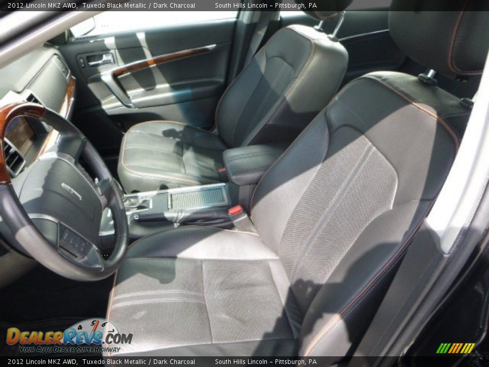 2012 Lincoln MKZ AWD Tuxedo Black Metallic / Dark Charcoal Photo #15