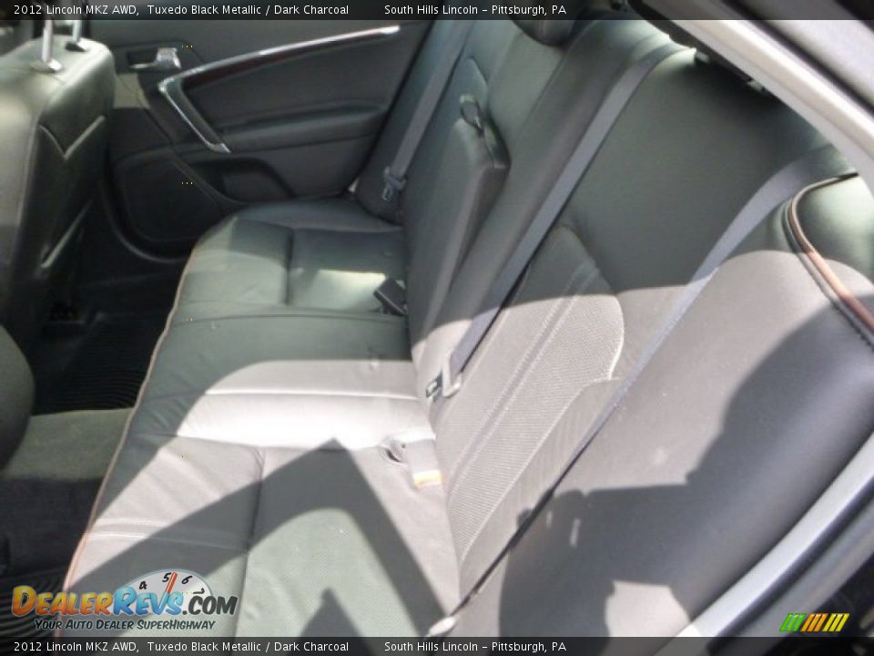 2012 Lincoln MKZ AWD Tuxedo Black Metallic / Dark Charcoal Photo #16