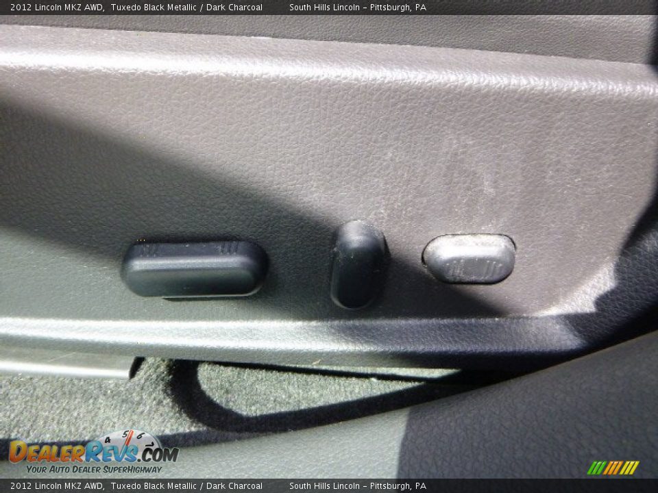 2012 Lincoln MKZ AWD Tuxedo Black Metallic / Dark Charcoal Photo #19