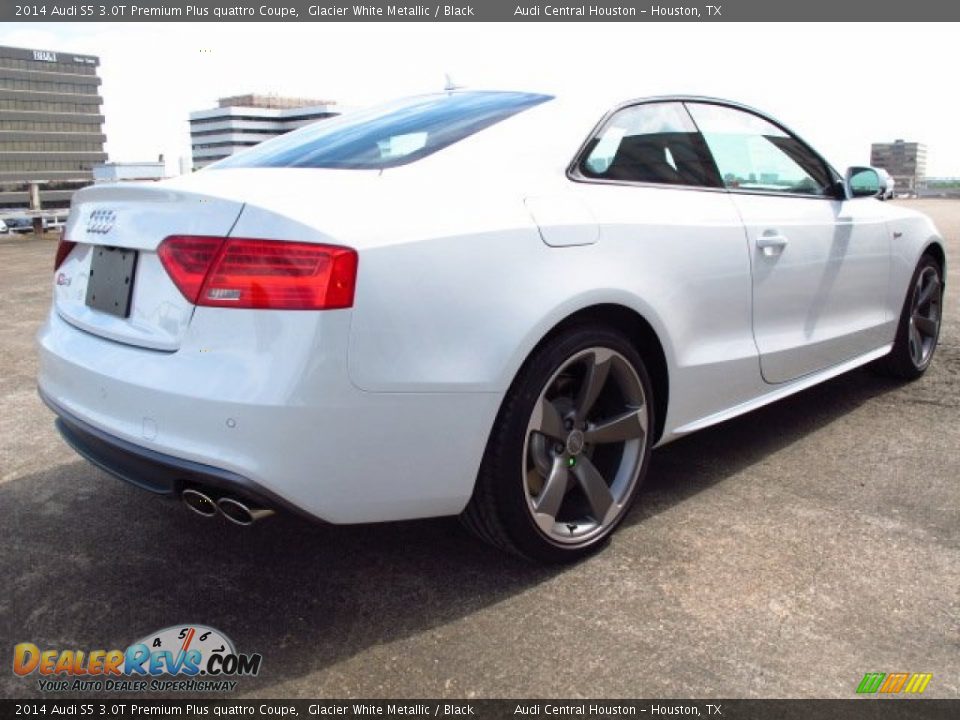 2014 Audi S5 3.0T Premium Plus quattro Coupe Glacier White Metallic / Black Photo #2