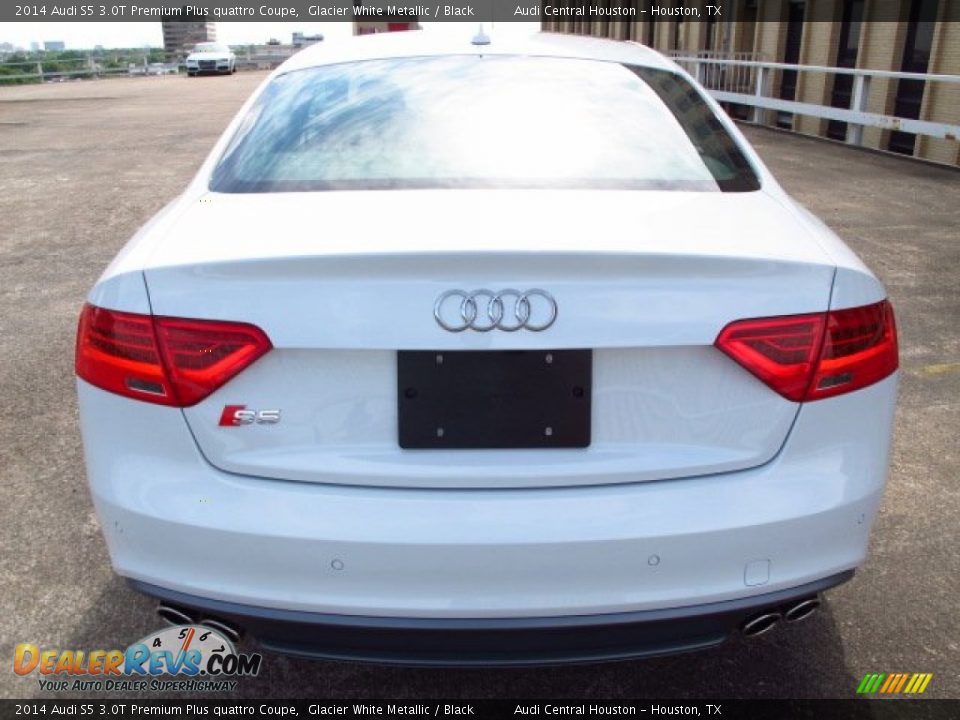 2014 Audi S5 3.0T Premium Plus quattro Coupe Glacier White Metallic / Black Photo #3
