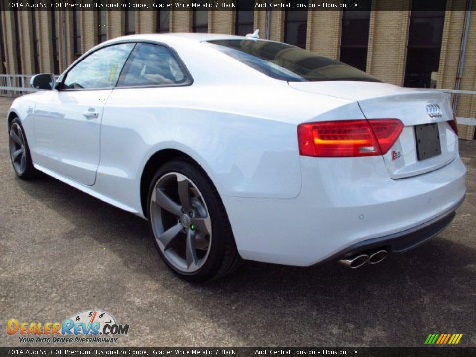 2014 Audi S5 3.0T Premium Plus quattro Coupe Glacier White Metallic / Black Photo #4