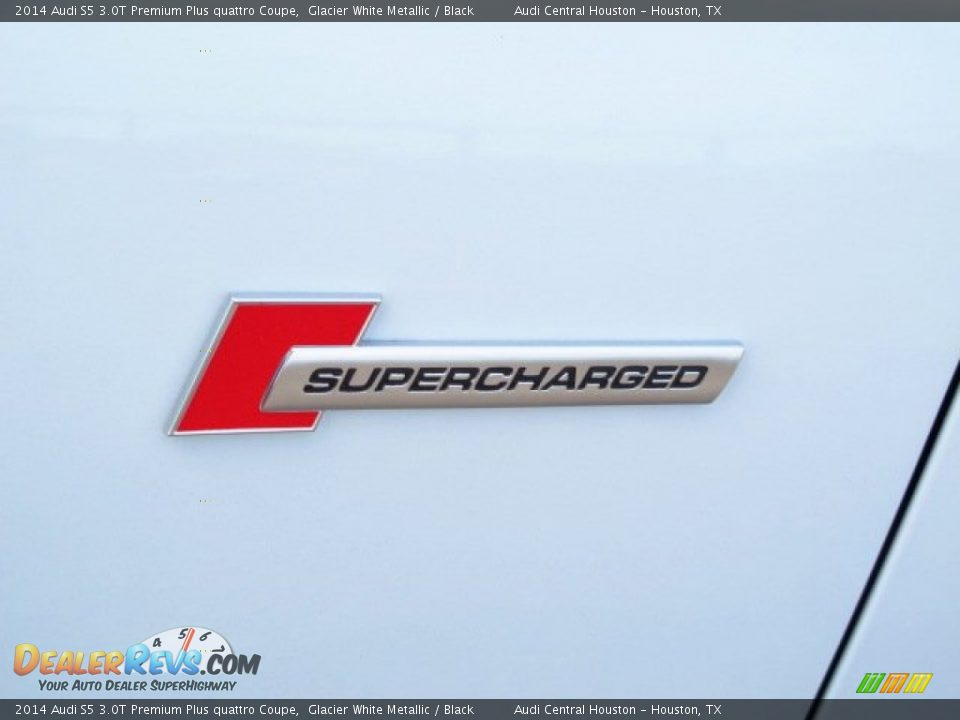 2014 Audi S5 3.0T Premium Plus quattro Coupe Glacier White Metallic / Black Photo #8