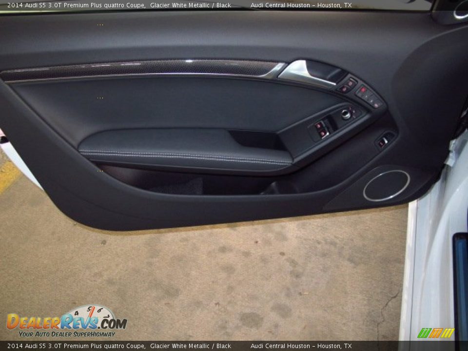 2014 Audi S5 3.0T Premium Plus quattro Coupe Glacier White Metallic / Black Photo #10