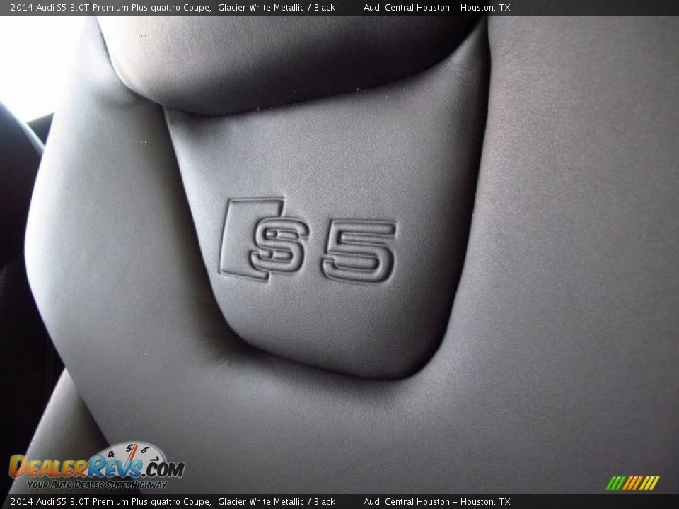 2014 Audi S5 3.0T Premium Plus quattro Coupe Glacier White Metallic / Black Photo #16