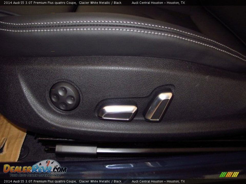 2014 Audi S5 3.0T Premium Plus quattro Coupe Glacier White Metallic / Black Photo #17