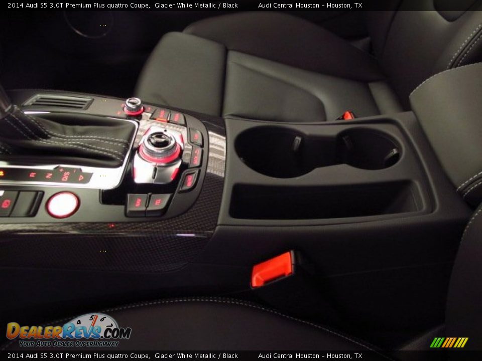 2014 Audi S5 3.0T Premium Plus quattro Coupe Glacier White Metallic / Black Photo #19