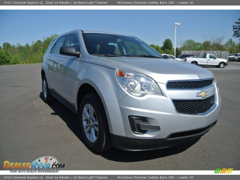 2010 Chevrolet Equinox LS Silver Ice Metallic / Jet Black/Light Titanium Photo #1