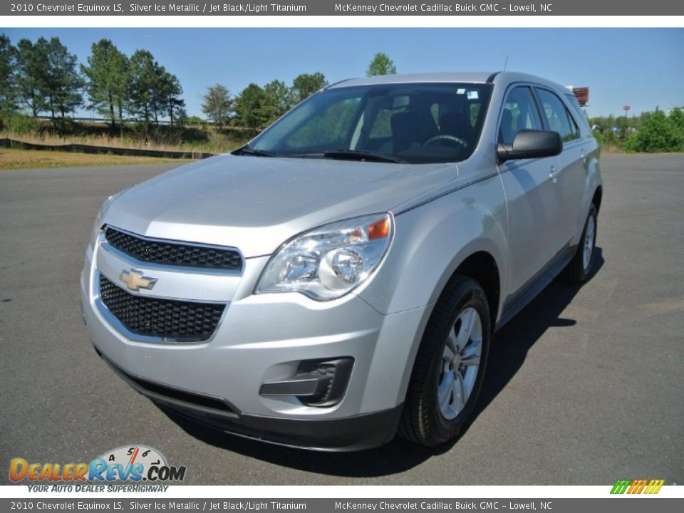 2010 Chevrolet Equinox LS Silver Ice Metallic / Jet Black/Light Titanium Photo #2