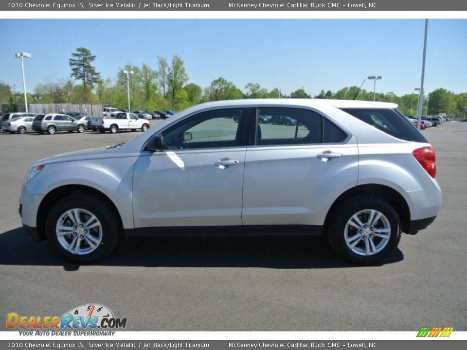 2010 Chevrolet Equinox LS Silver Ice Metallic / Jet Black/Light Titanium Photo #3