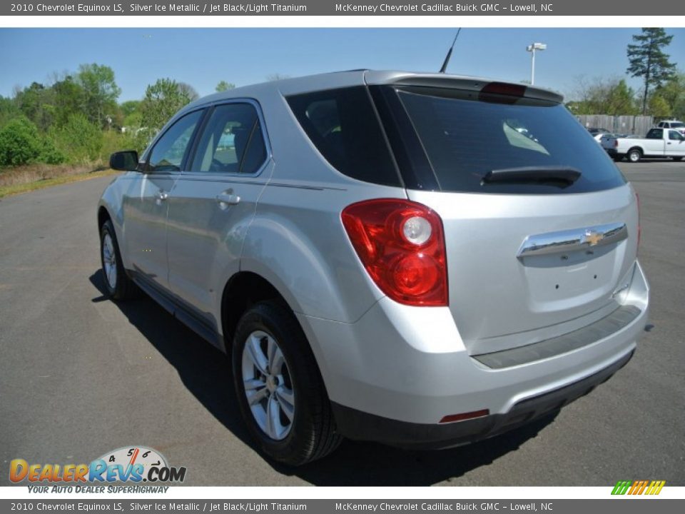 2010 Chevrolet Equinox LS Silver Ice Metallic / Jet Black/Light Titanium Photo #4