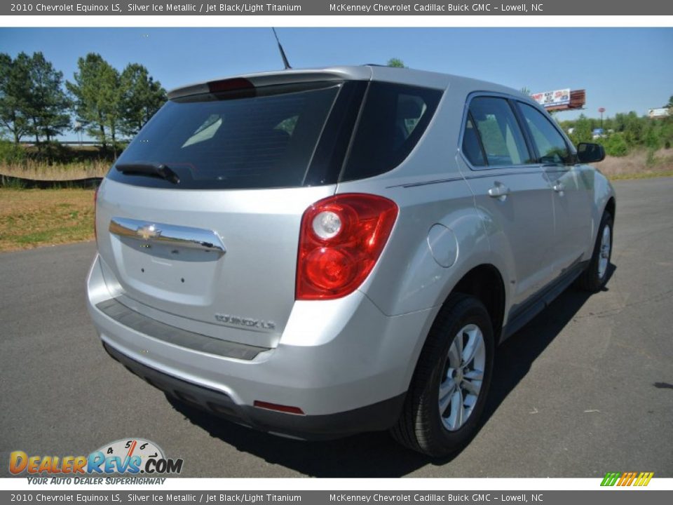 2010 Chevrolet Equinox LS Silver Ice Metallic / Jet Black/Light Titanium Photo #5