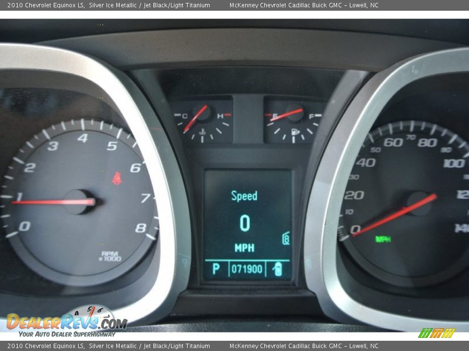 2010 Chevrolet Equinox LS Silver Ice Metallic / Jet Black/Light Titanium Photo #12