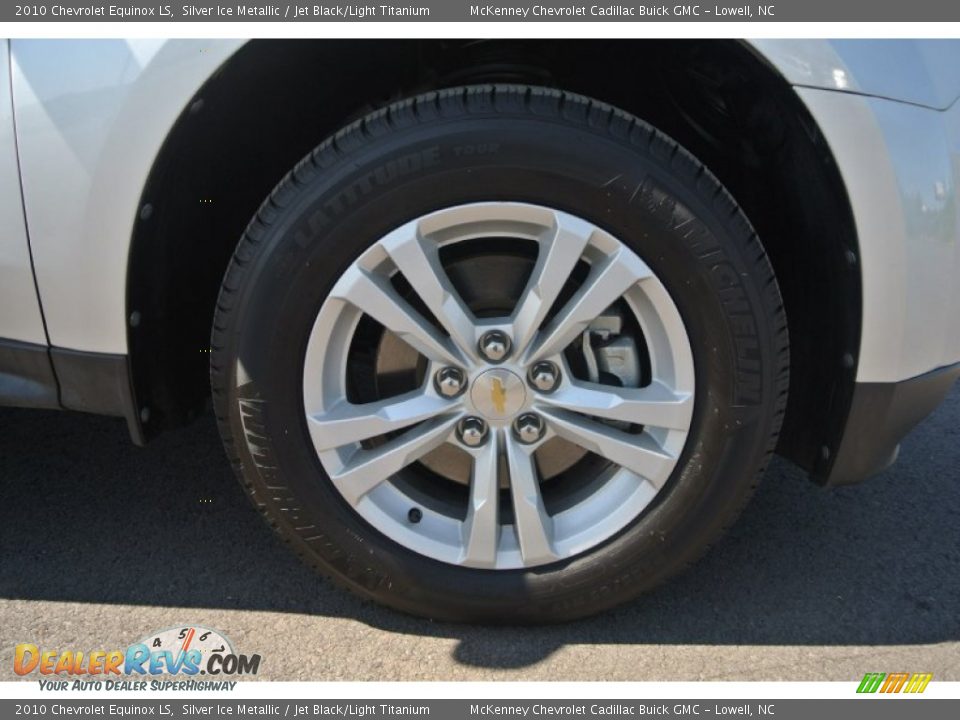 2010 Chevrolet Equinox LS Silver Ice Metallic / Jet Black/Light Titanium Photo #20