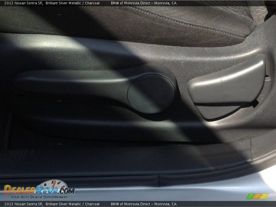 2013 Nissan Sentra SR Brilliant Silver Metallic / Charcoal Photo #14