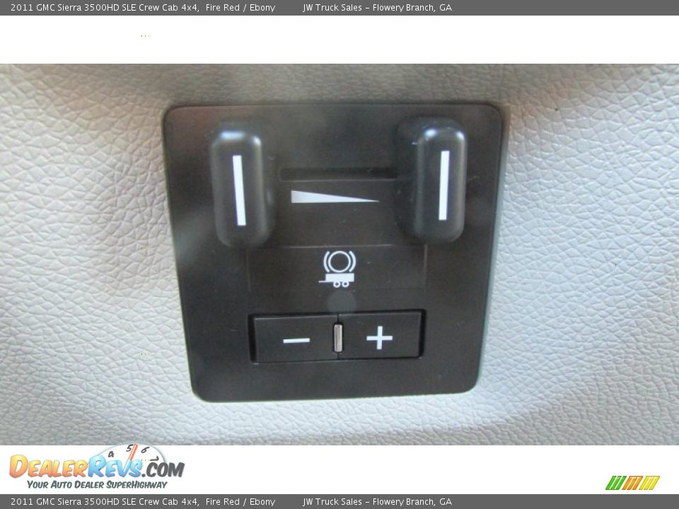 2011 GMC Sierra 3500HD SLE Crew Cab 4x4 Fire Red / Ebony Photo #20