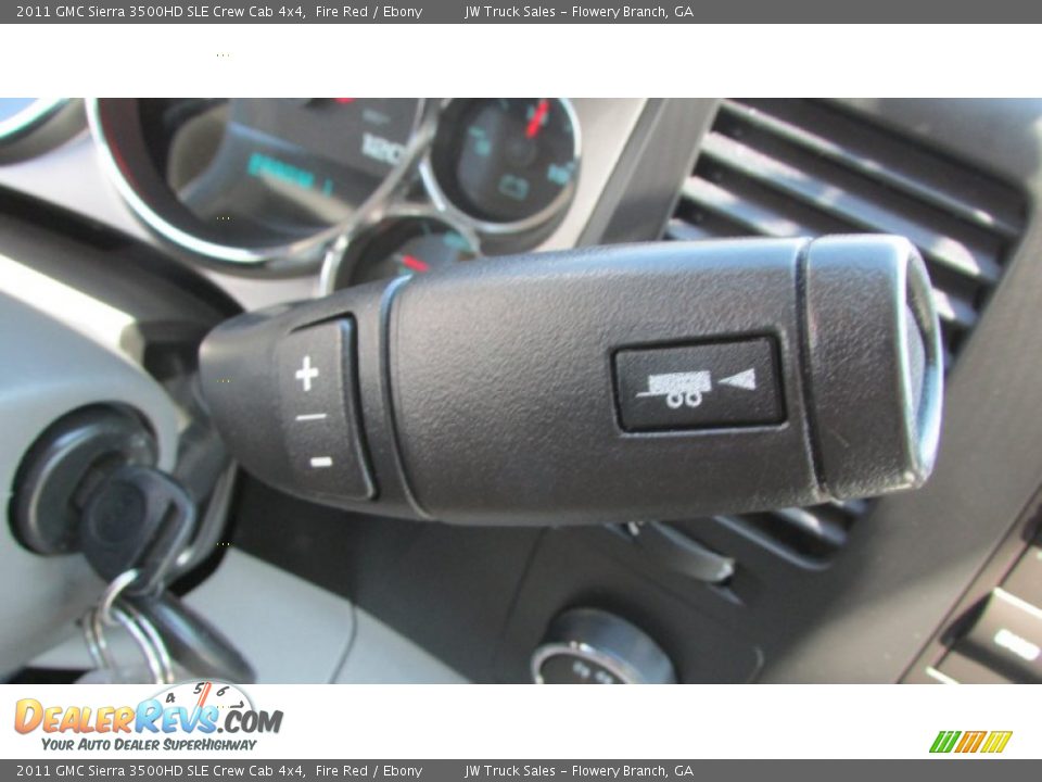 2011 GMC Sierra 3500HD SLE Crew Cab 4x4 Fire Red / Ebony Photo #29