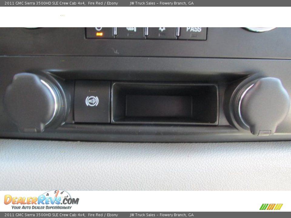 2011 GMC Sierra 3500HD SLE Crew Cab 4x4 Fire Red / Ebony Photo #33