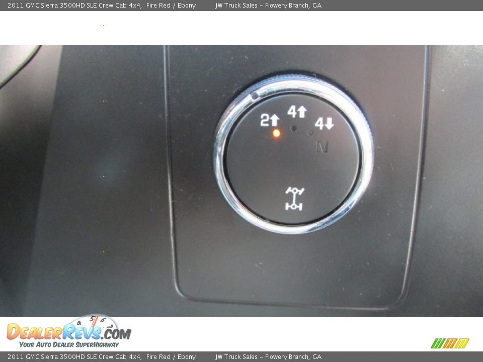 2011 GMC Sierra 3500HD SLE Crew Cab 4x4 Fire Red / Ebony Photo #34