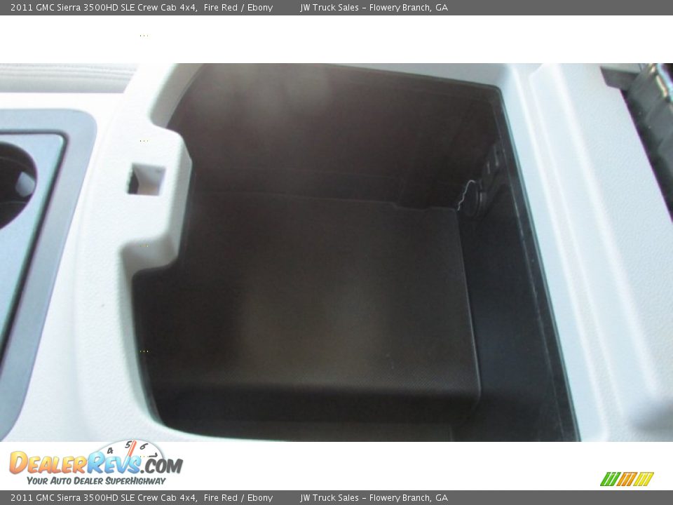 2011 GMC Sierra 3500HD SLE Crew Cab 4x4 Fire Red / Ebony Photo #36