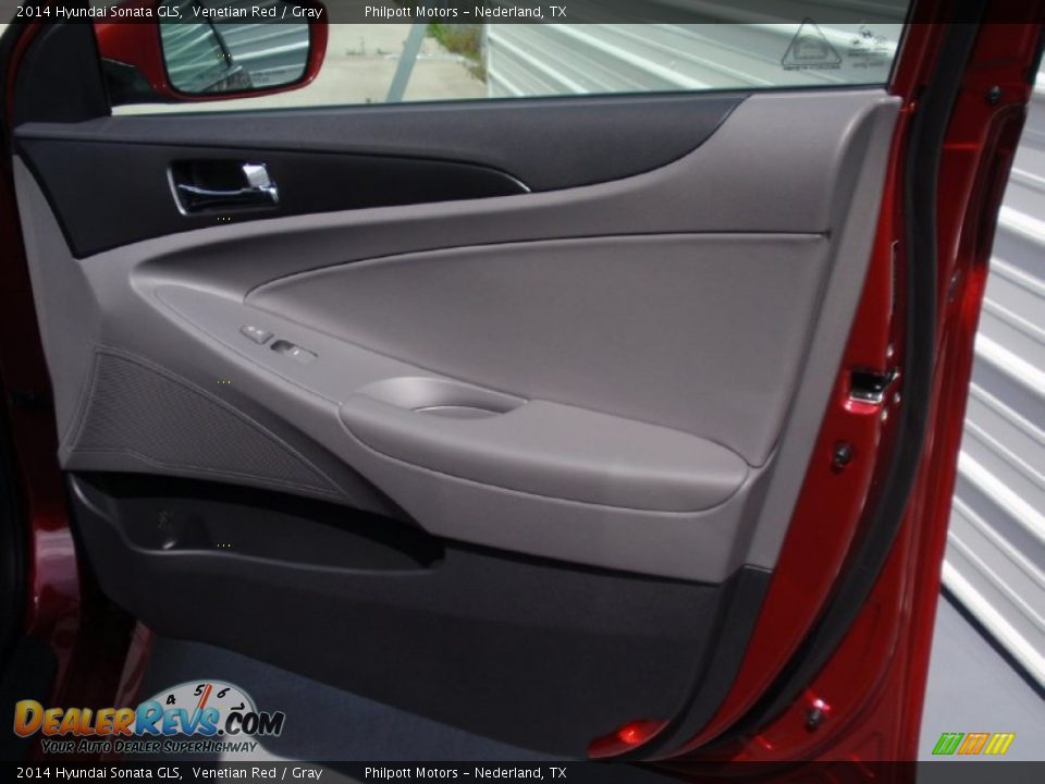 2014 Hyundai Sonata GLS Venetian Red / Gray Photo #15