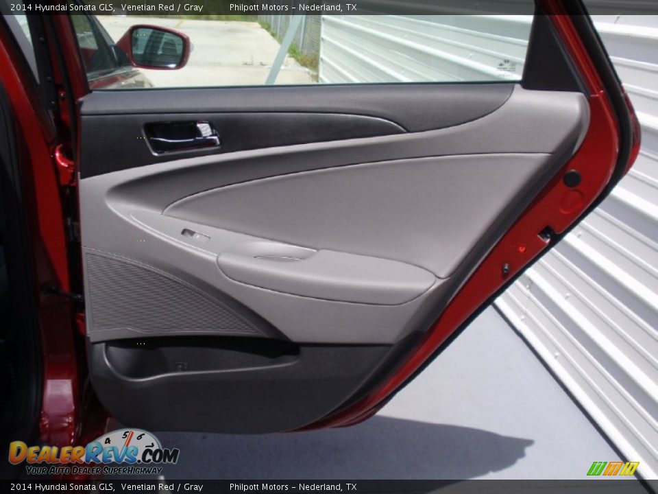 2014 Hyundai Sonata GLS Venetian Red / Gray Photo #18
