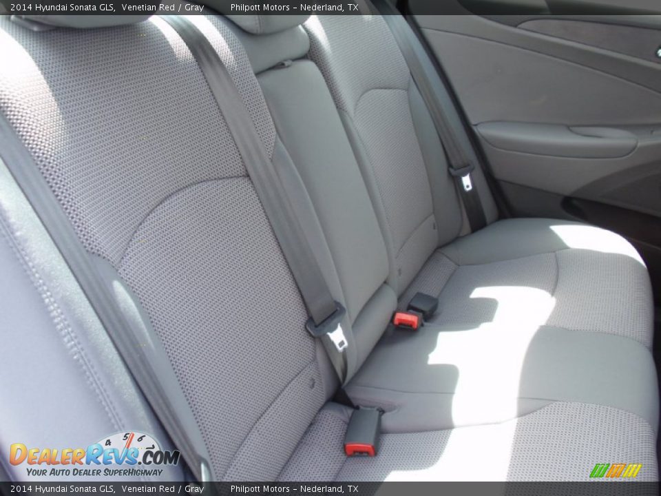 2014 Hyundai Sonata GLS Venetian Red / Gray Photo #19