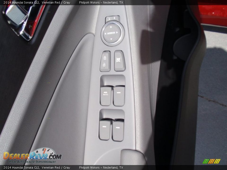 2014 Hyundai Sonata GLS Venetian Red / Gray Photo #22