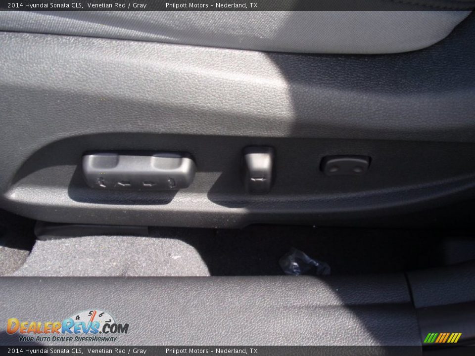 2014 Hyundai Sonata GLS Venetian Red / Gray Photo #25