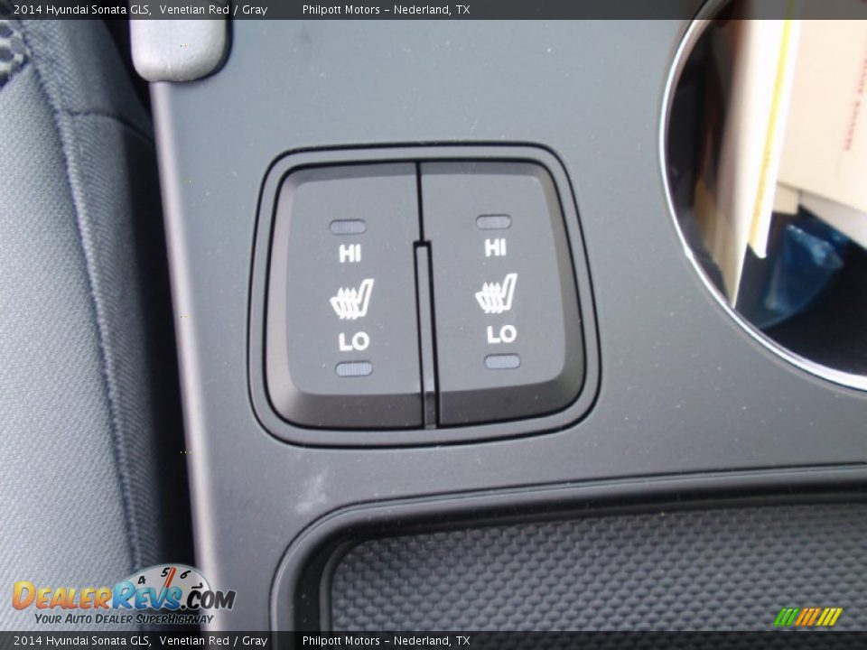2014 Hyundai Sonata GLS Venetian Red / Gray Photo #28