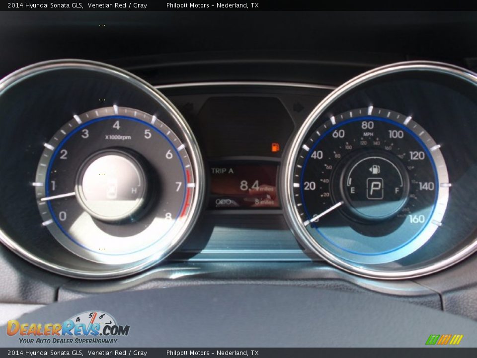 2014 Hyundai Sonata GLS Venetian Red / Gray Photo #30