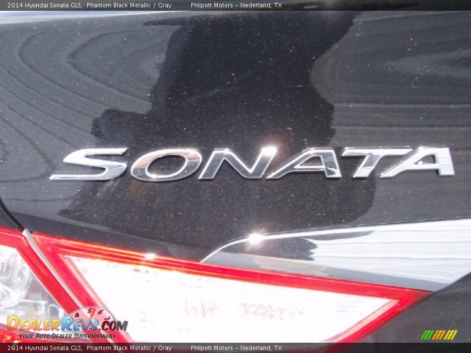 2014 Hyundai Sonata GLS Phantom Black Metallic / Gray Photo #13