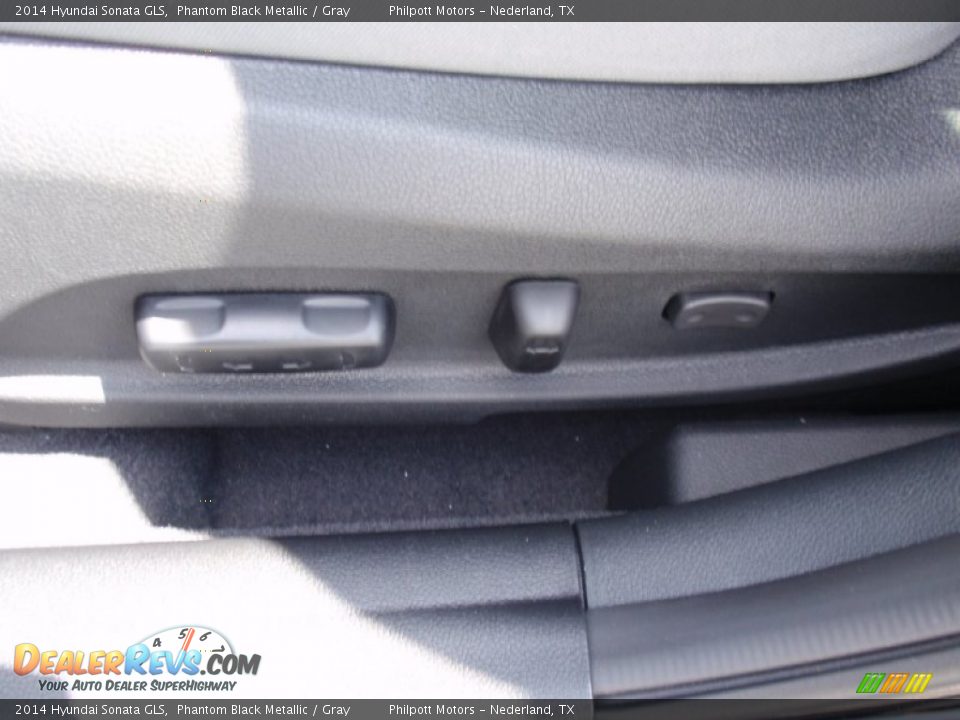 2014 Hyundai Sonata GLS Phantom Black Metallic / Gray Photo #25