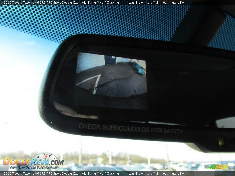2010 Toyota Tacoma V6 SR5 TRD Sport Double Cab 4x4 Pyrite Mica / Graphite Photo #11