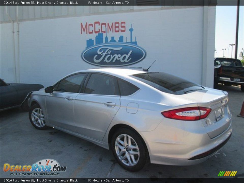 2014 Ford Fusion SE Ingot Silver / Charcoal Black Photo #2