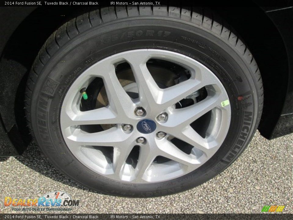 2014 Ford Fusion SE Tuxedo Black / Charcoal Black Photo #3