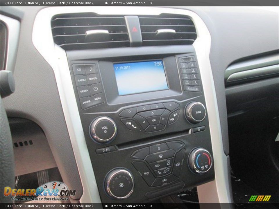 2014 Ford Fusion SE Tuxedo Black / Charcoal Black Photo #11