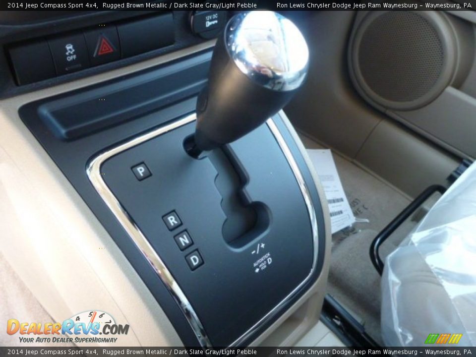 2014 Jeep Compass Sport 4x4 Rugged Brown Metallic / Dark Slate Gray/Light Pebble Photo #16