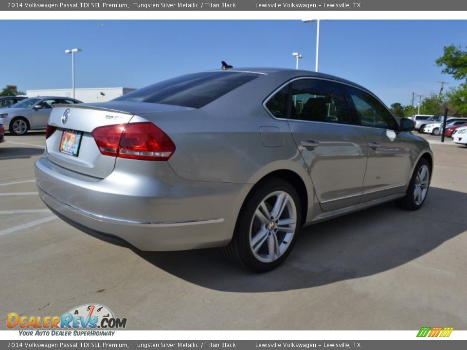 2014 Volkswagen Passat TDI SEL Premium Tungsten Silver Metallic / Titan Black Photo #2