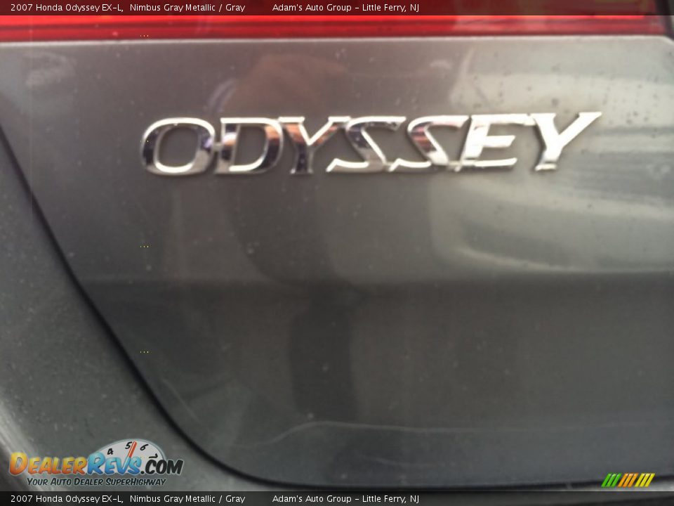 2007 Honda Odyssey EX-L Nimbus Gray Metallic / Gray Photo #27
