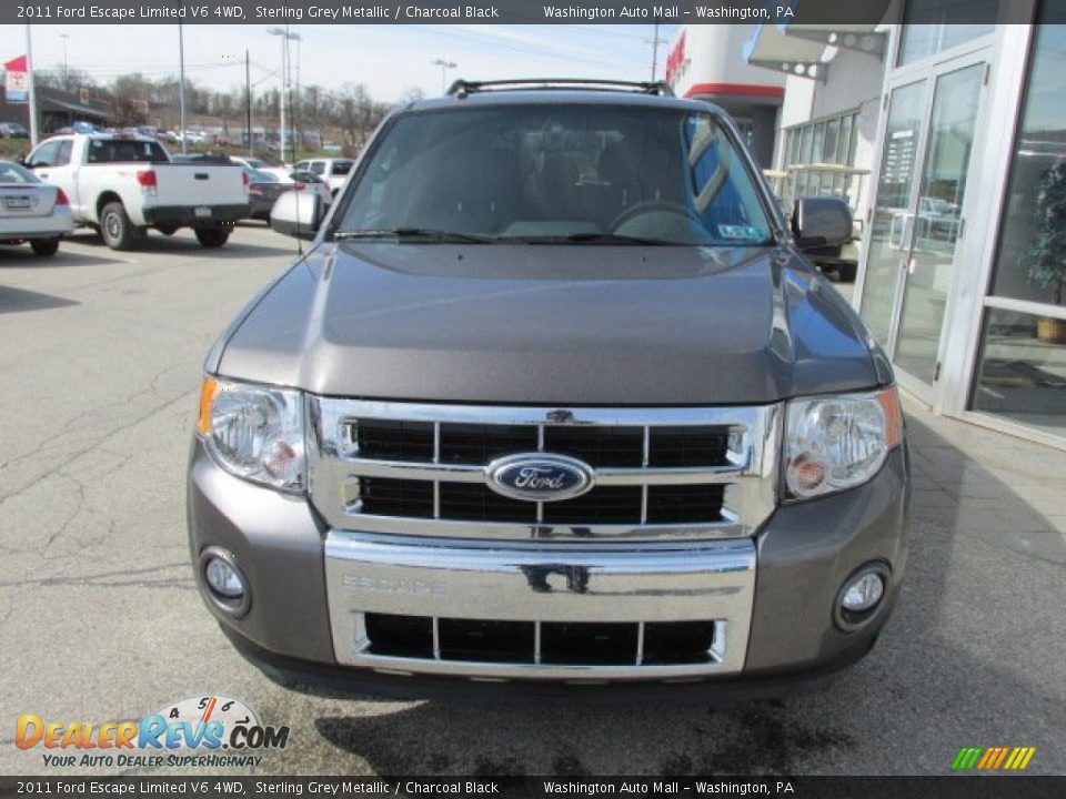 2011 Ford Escape Limited V6 4WD Sterling Grey Metallic / Charcoal Black Photo #4